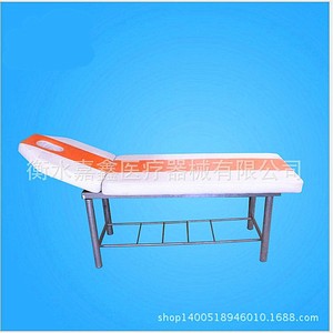 Cama de masaje Jiaxin de 1800 mm x 600 mm con altura ajustable y almohada para uso estético y de examen. - Product Image 1