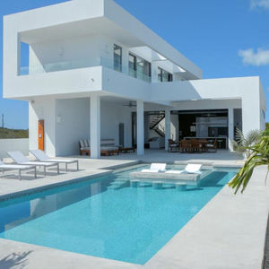 Villa prefabbricata a due piani di lusso moderno 4 camere da letto 1 cucina struttura in acciaio leggero casa modulare moderna - Product Image 3