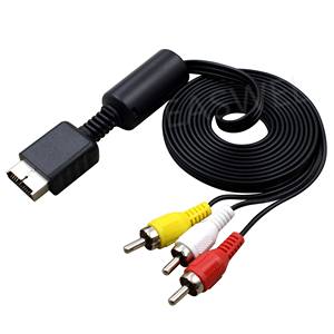 1.8M Audio Video AV Cable Cord <strong>Wire</strong> to 3 RCA <strong>TV</strong> Lead for Sony for Playstation PS2 for PS3 Console Cable - Product Image 6