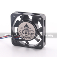 Ventilateur de refroidissement miniature silencieux 12V 48V DC24V 0.16A AC EC 4010 40X40X10MM 4CM à double roulement à billes pour imprimante ASB0424VHA