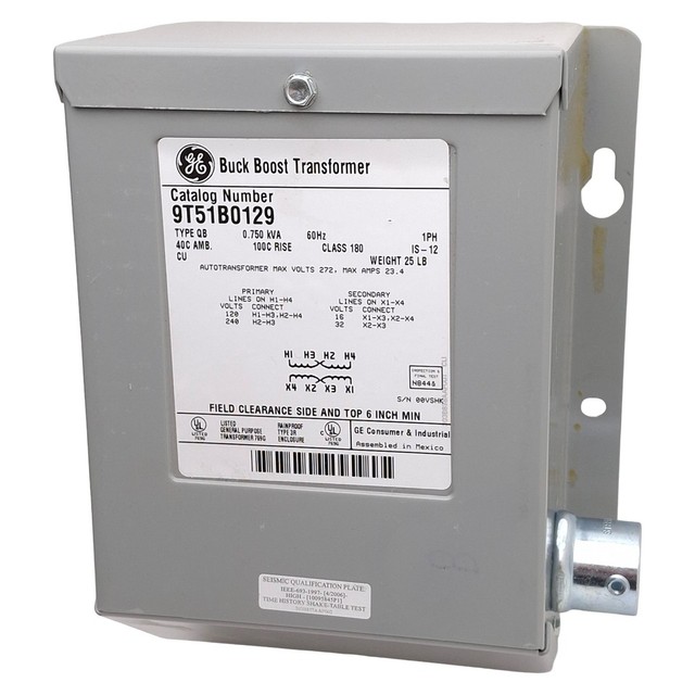 Original Brand New 9T51B0129 Traformer 075kVA 120x240V Primary 16x32V Secondary For PLC