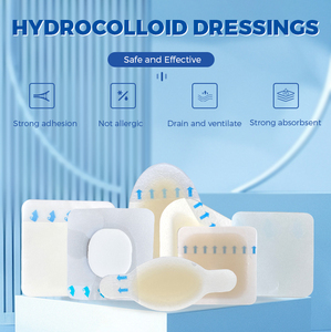 5*5cm Hydro kolloid Dressing Border Klebeband agen Burn Wounds Patches Chirurgische Heil gel kissen Beauty Körperpflege - Product Image 3