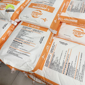SUNWAY deterjan ham kimyasal <span class=keywords><strong>CAS</strong></span> 74-79-3 Amino asit 99% L arginin tozu l-arginin - Product Image 2