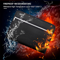 Promoción A3 Carpeta de archivos ejecutiva Material PP Manila Bolsa de botón expansible para documentos comerciales A prueba de fuego A4/Cartera estampada