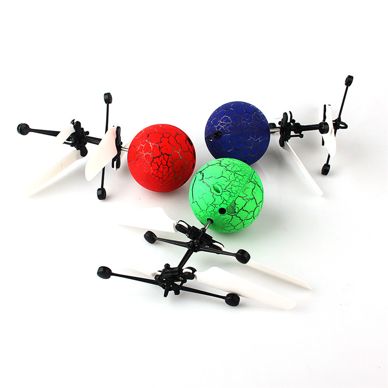 Luminous toy Flying RC Ball fly balls LED Light Aircraft Helicopter Induction LED lanterns Toys best gift drone Drop shipping
