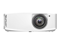 Projecteur professionnel de haute qualité à courte distance Optoma UHD35STx 4K HD UHD Resolution pour jeux et ampoules de divertissement à domicile.
