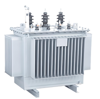 Transformateur triphasé immergé dans l'huile S13-125kVA 13.8kV-0.22kV 60Hz ANSI pour l'Amérique latine, peut être marqué 120kVA sur la plaque signalétique