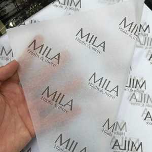 Toptan özel metin Logo marka desen ambalaj ince sarma kağıdı - Product Image 3