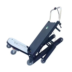 Monte-escalier électrique robuste en acier inoxydable, chariot de transport portable pour le déplacement de meubles, d'appareils électroménagers et de marchandises vers le haut/vers le bas - Product Image 2