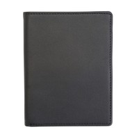 Tout nouveau produit personnalisé étanche en cuir véritable porte-passeport portefeuille de voyage