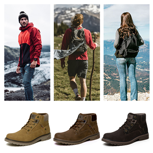 <span class=keywords><strong>Scarpe</strong></span> da Trekking all'aperto di sicurezza <span class=keywords><strong>impermeabili</strong></span> da montagna in pelle calda da Trekking al miglior prezzo - Product Image 6