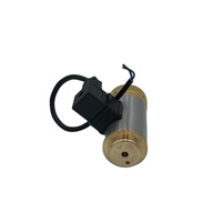 Katup Aktuator Solenoid Tabung Gas FM200 dengan Katup Manual Kuningan 24VDC Peralatan & Aksesori Pemadam Kebakaran Portabel
