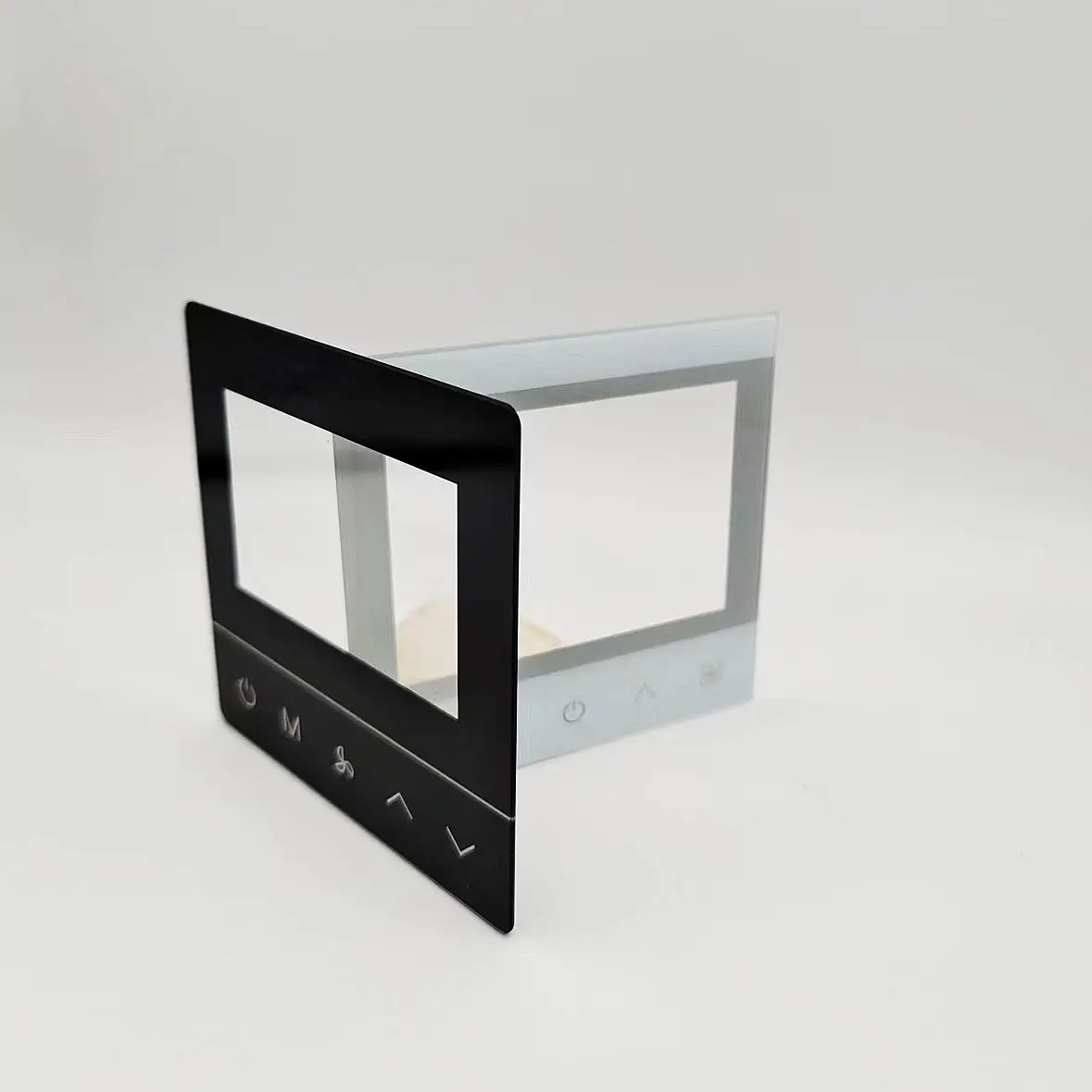 External protective screen glass Custom touch Anti-fingerprint silk screen processing LCD screen display window smart glass