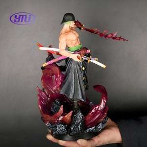 Nuevo Producto: Figura de Anime de Zoro de Onigashima, <span class=keywords><strong>Tres</strong></span> Mil Mundos GK, con Cabeza Intercambiable, Postura de Batalla, Personaje de Dibujos Animados - Product Image 6