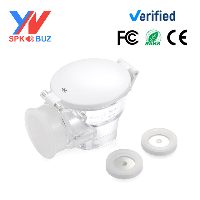 16MM 113KHZ Nebulizer Piezo Disc Medical Grade Ultrasonic Handheld Ventilator Medication Cup Replacement OEM/ODM Factory Supply