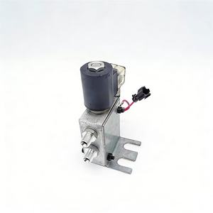 Vanne solénoïde à commande directe, vanne à deux positions et quatre voies, 12V 24V, vanne solénoïde pour pince de travail du bois, pièces d'excavatrice - Product Image 1