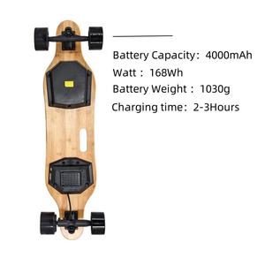 OEM ODM kaelis Longboard électrique pour adultes à grande vitesse 35-40 km/h, batterie 4000 mAh 36V, moteur 600W, roulements ABEC-9 - Product Image 2