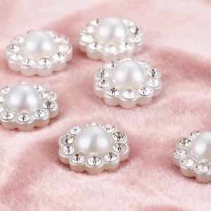 Accessoires de bijoux DIY : Patch tournesol en ABS à fond plat <span class=keywords><strong>et</strong></span> demi-surface, orné de strass <span class=keywords><strong>diamant</strong></span> pour vêtements, textiles <span class=keywords><strong>et</strong></span> chaussures - Product Image 1