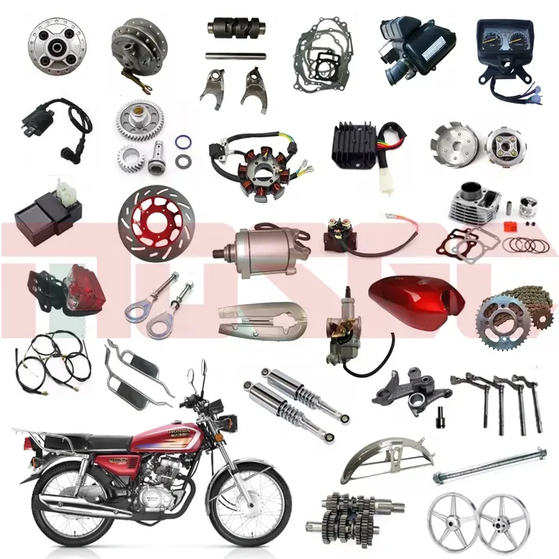 CG125 CG150 Complete Motorcycle Engine Spare Parts And Body Accessories For CG200 CG250 125CC-250CC