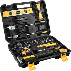 Heavy Duty Hard Case Manual <b>Tool</b> Kit Multi-Function Home Maintenance Small Engineering Repair Combination Storage <b>Tool</b> <b>Set</b> - Product Image 2