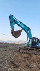 Excavatrice sur chenilles d'occasion haute performance Kobelco SK480 48 tonnes, machine de terrassement avec accessoire de décompactage, certifiée CE - Product Image 4
