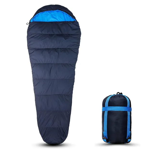 3 Season Summer Adults Portable Ultra Light Waterproof Nylon Fabric Light Weight Sleeping Bag For Outdoor Camping Hiking Travel