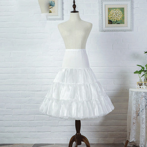 Jupon Lolita blanc sans armature, jupe en tulle ajustable pour usage quotidien, collection Printemps 2025 ZT01 - Product Image 2