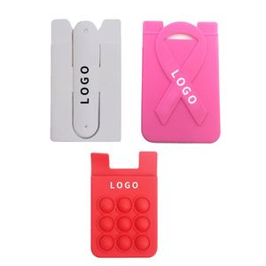 Soporte de Silicona para Teléfono Móvil con Logotipo Personalizado, para Tarjetas, Ideal para Empresas - Product Image 2