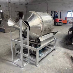 Tự động đồ ăn nhẹ thực phẩm ROTARY Tumbler trống gia vị máy xay sinh tố Mixer cấp thực phẩm gia vị trống trộn bột máy - Product Image 5