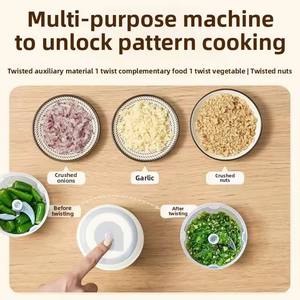 Mini-hachoir automatique sans fil multifonctionnel pour légumes, gingembre, oignon et ail – Vente en gros directe usine - Product Image 5