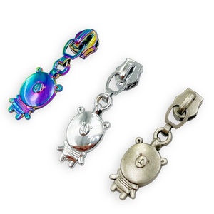 Venta al por Mayor de Diversos Tipos de Tiradores de Cremallera con Diseño de Animales Lindos, Tirador de Arcoíris para Bolsos - Product Image 2
