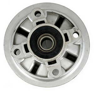 Yongsheng <span class=keywords><strong>YB125</strong></span> YBR125 ED Buje de rueda trasera de motocicleta, piñón secundario con brida de transmisión delantera de aleación de aluminio para <span class=keywords><strong>Yamaha</strong></span>/Repuesto - Product Image 2