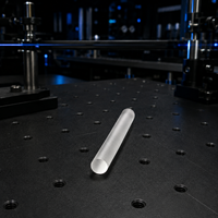 Lentille cylindrique double convexe longue K9, lentille optique cylindrique pour collimation et convergence laser linéaire