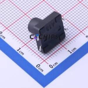 GT-TC149A-H105-L1 Tactile Switch SMD-4P,12x12mm Switch Single Pole Single Throw Round Button 1.6N Vertical Mount - Product Image 2