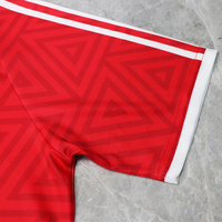 Camiseta de fútbol transpirable de secado rápido al por mayor, ropa deportiva para entrenamiento de equipos, camiseta de fútbol retro personalizada por sublimación