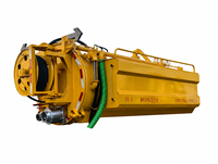 Truk Jet-Vacuum 6cbm dengan Pompa Tekanan Tinggi Pinfu dan Pompa Vakum SK-9 untuk Pengerukan Pipa Perumahan