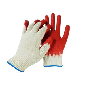 Gants de travail en latex rouge pour le marché coréen, exportation directe d'usine, qualité professionnelle résistante à l'usure - Product Image 2