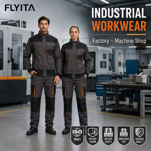 Uniforme de Trabajo Resistente para Trabajadores de la Industria, Reparaciones, Minería, Mecánica, Fábrica de Carbón y Petróleo, Taller, Chaqueta y Pantalón - Product Image 4