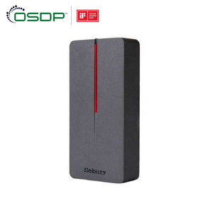 Lector de tarjetas encriptadas Sebury 2024 seguro <span class=keywords><strong>OSDP</strong></span> IF Design Award Metal Proximity RFID Weigand Access Reader - Product Image 2