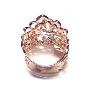 Bague fantaisie en or Rose 18k avec diamant naturel pour femme, vente directe d'usine, dernière conception, haute qualité - Product Image 3