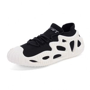 Chaussures décontractées polyvalentes à lacets en maille, style chaussettes, nouvelle collection 2025, confortables, respirantes, antidérapantes, tendance mode - Product Image 2