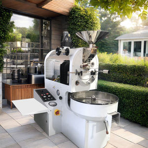 Cacao Commercial 1Kgbean Commercial-Coffee-Roasters Toaster Machines Échantillonneur hautement programmé 300Kg 1Kg Machine à torréfier le café - Product Image 1