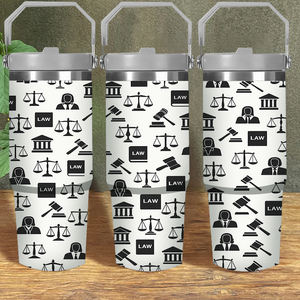 Niche géométrique Art Designer UV Hot Stamped Mug, 30oz, bouteille d'eau de luxe en acier inoxydable, expédition directe depuis l'entrepôt américain - Product Image 1