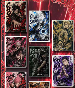Cartes de collection en acrylique JJK Anime Jujutsu Kaisen <span class=keywords><strong>Zenin</strong></span> <span class=keywords><strong>Maki</strong></span>, cartes à jouer, cartes d'art, cadeaux pour les amateurs - Product Image 5