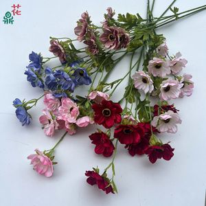 Flores de Seda Artificiales con Forma de Mariposa para Decoración de Bodas, Ramo de Peonías de Alta Simulación y Estilo Moderno - Product Image 2