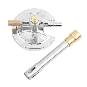 Brûleur de Bunsen portable, équipement de chauffage de laboratoire pour expériences chimiques avec contrôle de la flamme réglable - Product Image 2