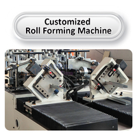 Liming entièrement automatique réglable en acier Double ligne C U canal goujon piste Machine moteur multifonction