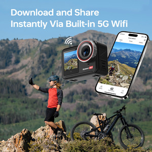 30M Waterproof Case Action Camera HD 720p 4K 60fps 52MP Photo Sports Camera Accessories Manual Action Camera - Product Image 4