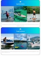 Pompe à jet de propulsion sous-marine étanche 6000W compatible avec kart, bateau, jet ski, planche de surf électrique