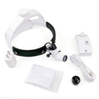 Lampe frontale chirurgicale sans fil rechargeable à LED MB-JD2000 pour ORL, dentisterie, chirurgie vétérinaire, spot réglable